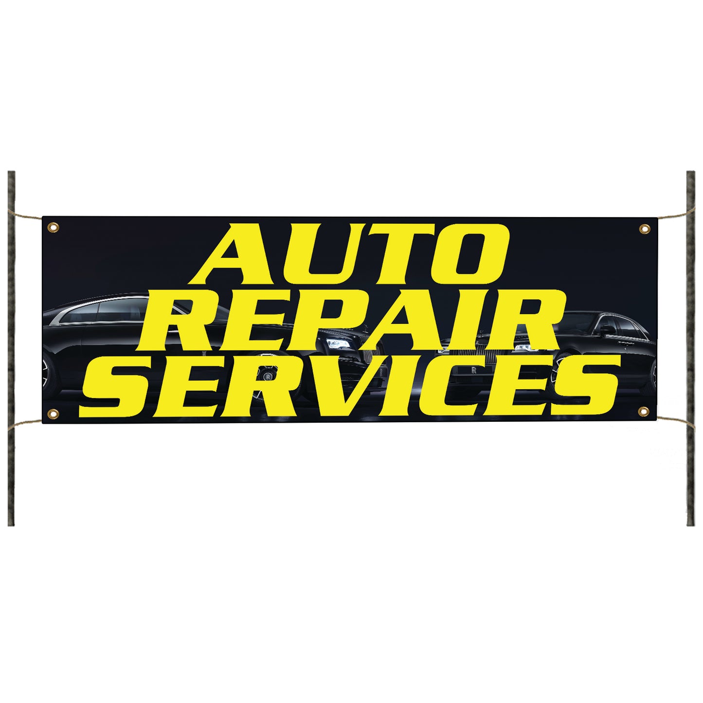 Auto Repair Services Vinyl Printed Banner Sign