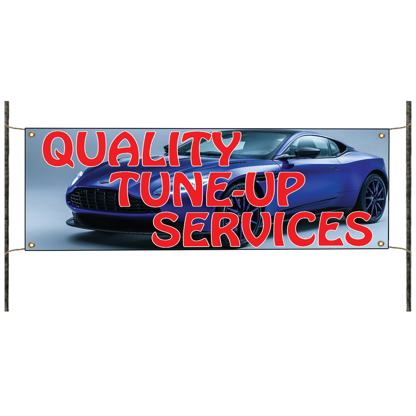 Quality Tune-Up Service Vinyl Banner Sign