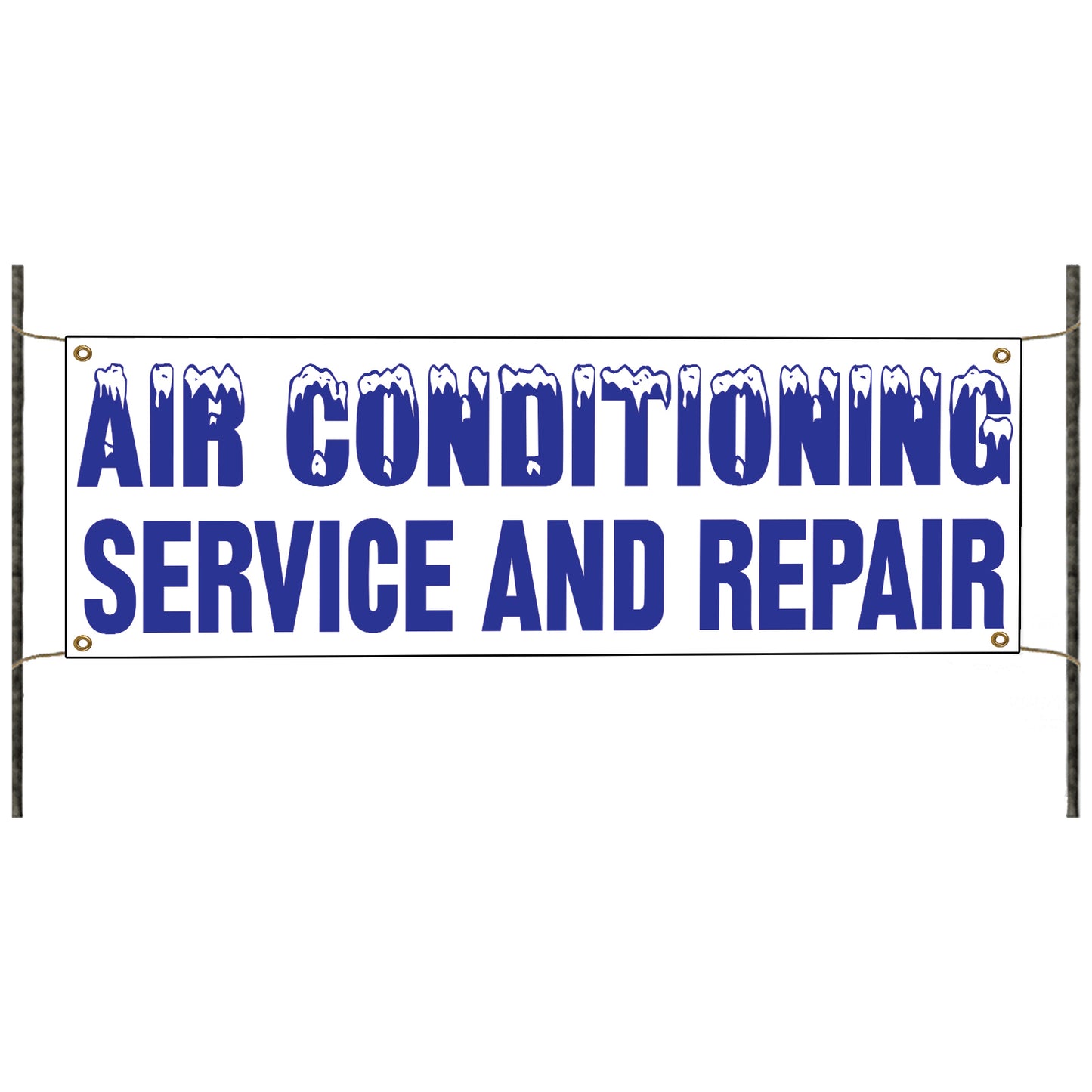 Air Conditioning Service And Repair Vinyl Printed Banner Sign