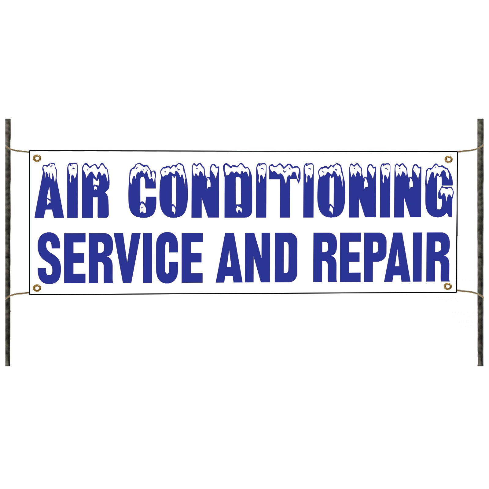Air Conditioning Service And Repair Vinyl Printed Banner Sign