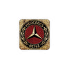 Mercedes Benz Logo Wall Decor Art Retro Vintage Aluminum Plate Gift Metal Sign 