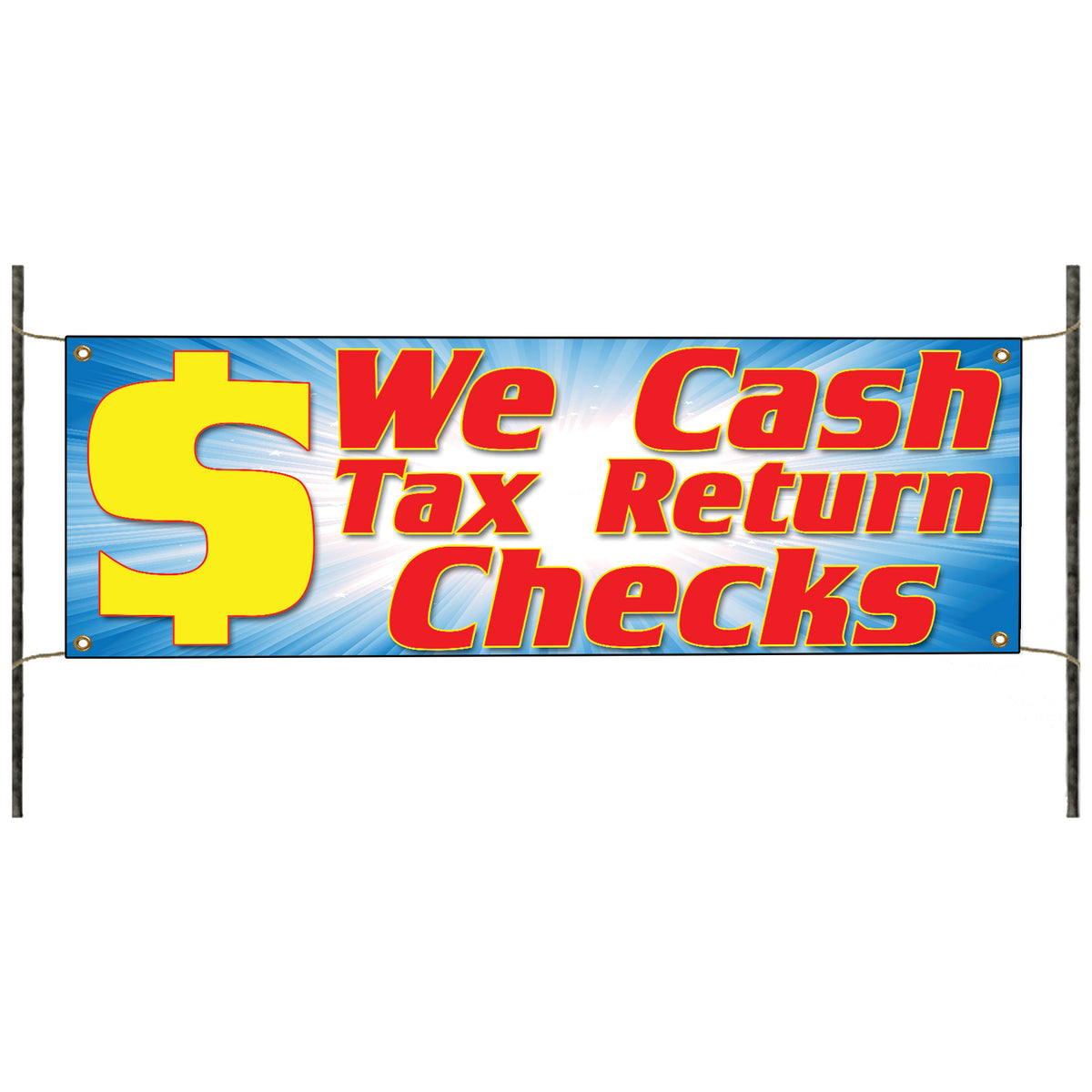 Finance Tax Refund Here! Easy Creadit Payout Vinyl | Banner Sign – Sign ...