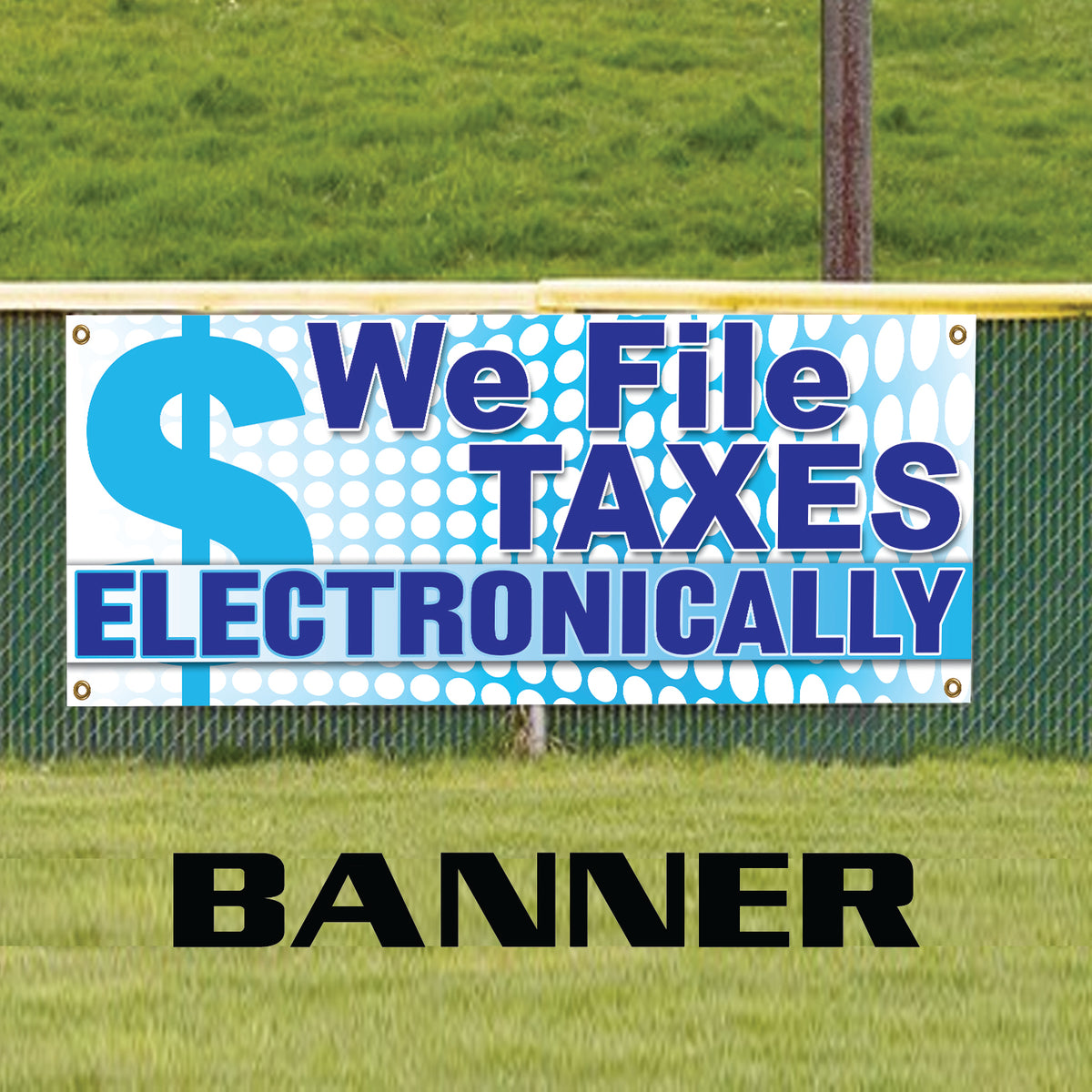 Finance Tax Refund Here! Easy Creadit Payout Vinyl | Banner Sign – Sign ...