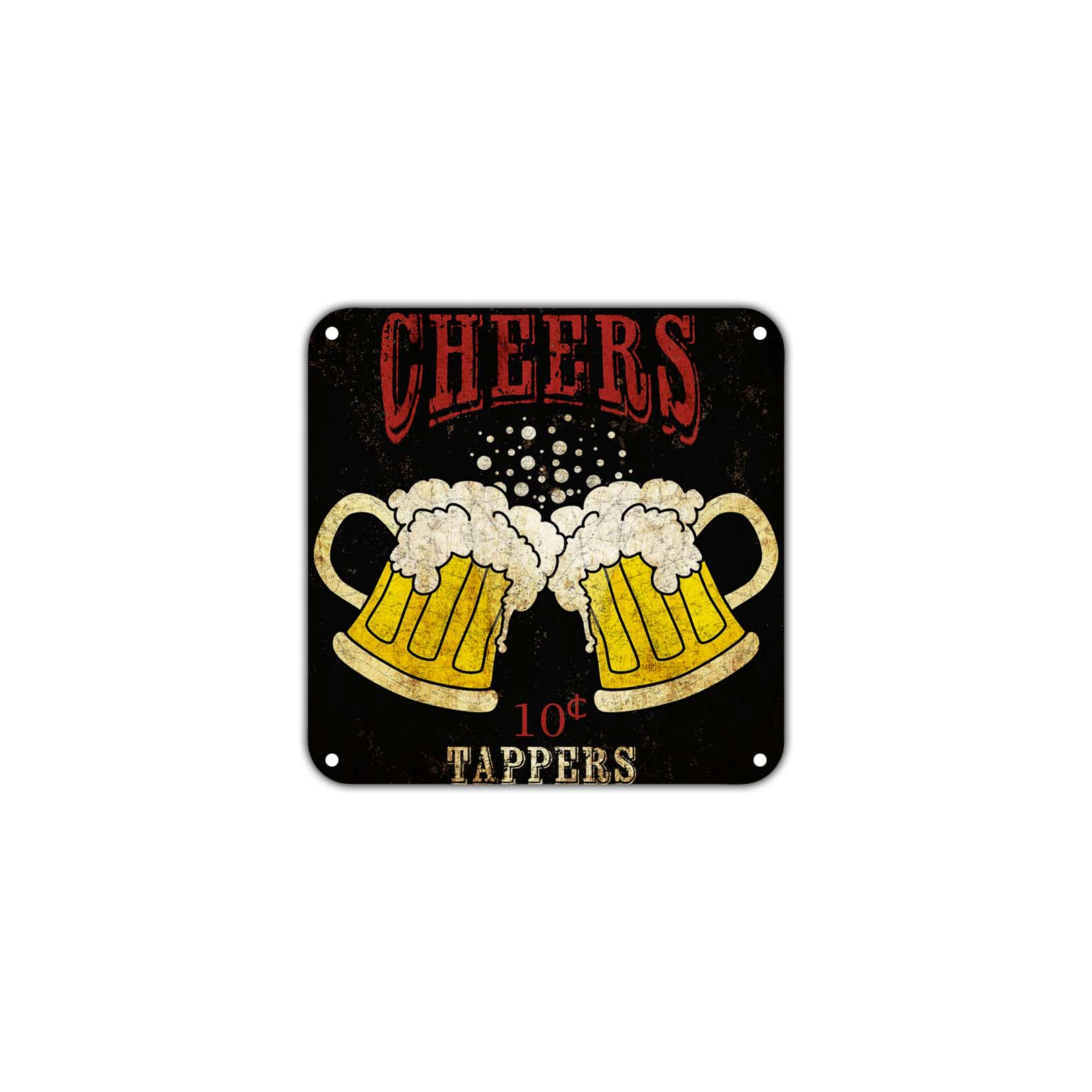 Cheers Tappers | Restaurant Square Sign – Sign Fever