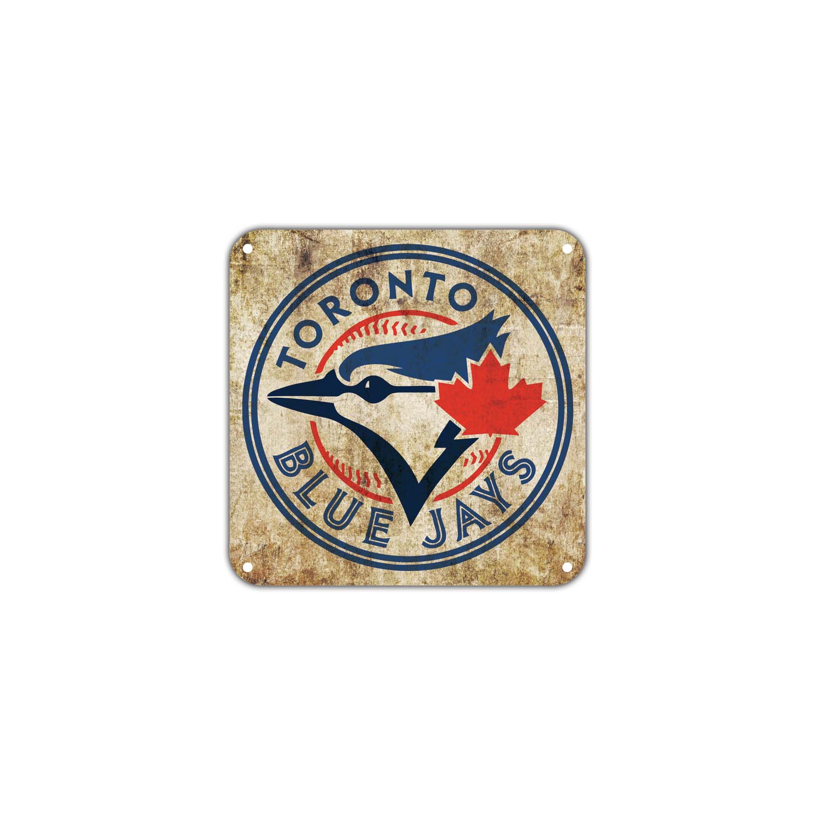 Toronto Blue Jays Baseball Sports Wall Decor Art Retro Vintage Aluminum Plate Gift Metal Sign