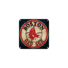 Boston Red Sox Fan Wall Decor Art Retro Vintage Aluminum Plate Gift Metal Sign