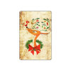 Merry Christmas Deer Festival Event Celebration Vintage Retro Metal Sign Decor Art Sign