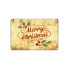Merry Christmas Festival Event Celebration Vintage Retro Metal Sign Decor Art Sign