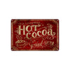 Old Fashioned Hot Cocoa Served Here Vintage Retro Wall Decor Art Shop Man Cave Bar Aluminum
