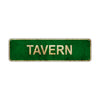 Tavern Vintage Retro Street Sign Rustic Metal Aluminum Decor Wall Shop Man Cave Bar Gift