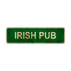 Irish Pub Vintage Retro Street Sign Rustic Metal Aluminum Decor Wall Shop Man Cave Bar Gift