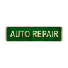 Auto Repair Vintage Retro Street Sign Rustic Metal Aluminum Decor Wall Shop Man Cave Bar Gift