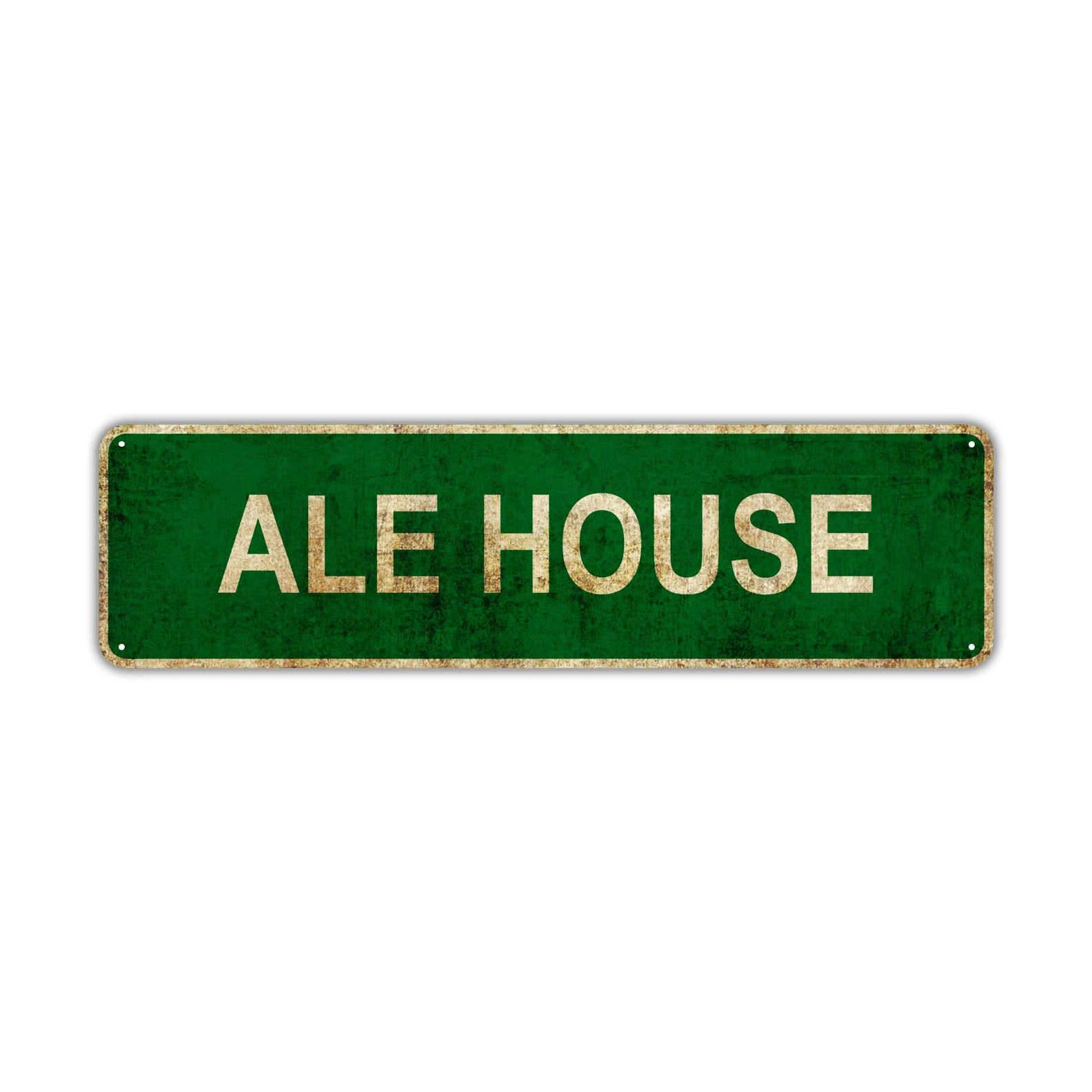 Ale House Vintage Retro Street Sign Rustic Metal Aluminum Decor Wall Shop Man Cave Bar Gift