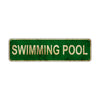 Swimming Pool Vintage Retro Street Sign Rustic Metal Aluminum Decor Wall Shop Man Cave Bar Gift