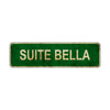 Suit Bella Vintage Retro Street Novelty Sign Rustic Metal Aluminum Decor Wall Man Shop Cave Bar Gift