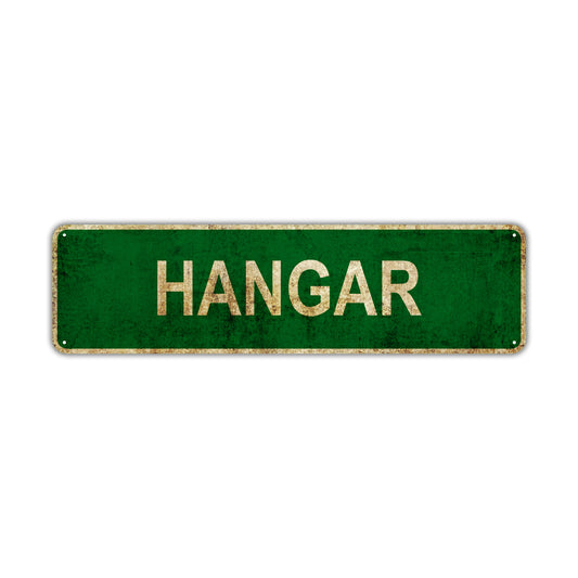 Hanger Vintage Retro Street Novelty Sign Rustic Metal Aluminum Decor Wall Man Shop Cave Bar Gift