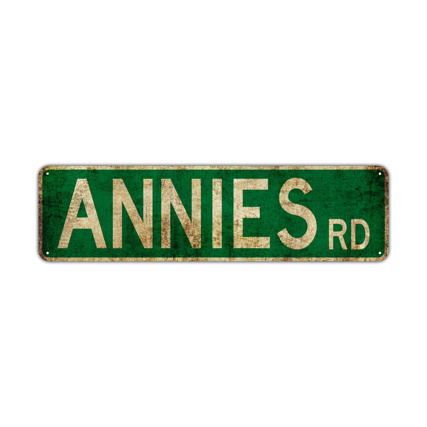 Annies Rd Vintage Retro Street Novelty Sign Rustic Metal Aluminum Decor Wall Man Shop Cave Bar Gift