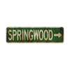 Springwood Vintage Retro Street Novelty Sign Rustic Metal Aluminum Decor Wall Man Shop Cave Bar Gift