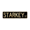 Starkey St Vintage Retro Street Novelty Sign Rustic Metal Aluminum Decor Wall Man Shop Cave Bar Gift