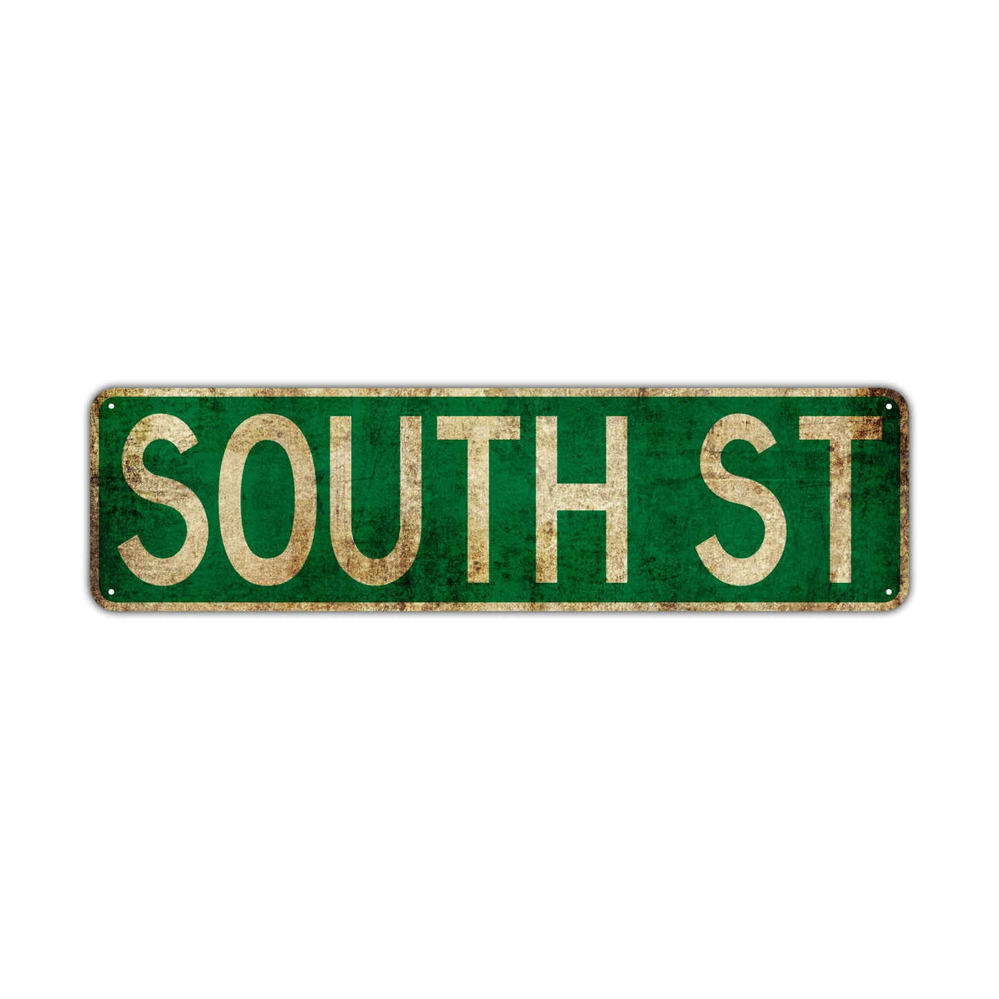 South St Vintage Retro Street Novelty Sign Rustic Metal Aluminum Decor Wall Man Shop Cave Bar Gift