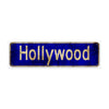 Hollywood Vintage Retro Street Novelty Sign Rustic Metal Aluminum Decor Wall Man Shop Cave Bar Gift