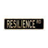 Resilience Rd Vintage Retro Street Novelty Sign Rustic Metal Aluminum Decor Wall Man Shop Cave Bar Gift
