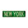 New York Vintage Retro Street Novelty Sign Rustic Metal Aluminum Decor Wall Man Shop Cave Bar Gift