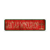 Santas Workshop Vintage Retro Street Novelty Sign Rustic Metal Aluminum Decor Wall Man Shop Cave Bar Gift