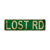 Lost Rd Vintage Retro Street Novelty Sign Rustic Metal Aluminum Decor Wall Man Shop Cave Bar Gift