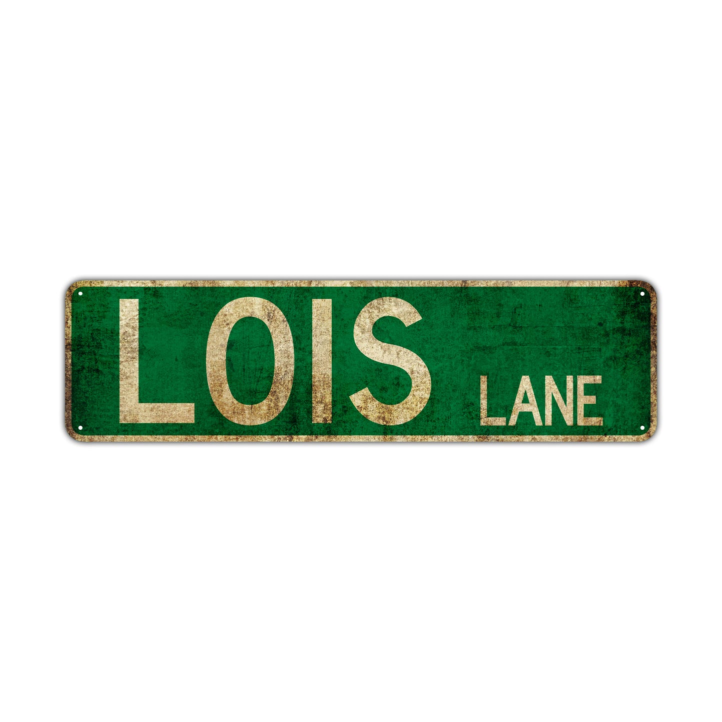 Lois Lane Vintage Retro Street Novelty Sign Rustic Metal Aluminum Decor Wall Man Shop Cave Bar Gift
