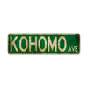 Kohomo Ave Vintage Retro Street Novelty Sign Rustic Metal Aluminum Decor Wall Man Shop Cave Bar Gift