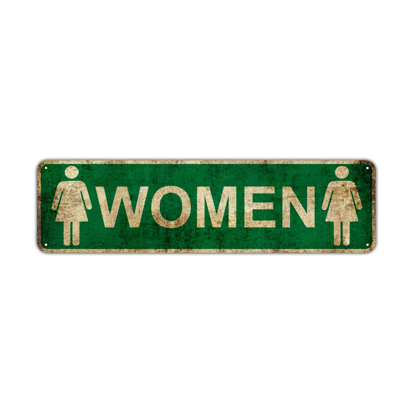 Women Vintage Retro Street Novelty Sign Rustic Metal Aluminum Decor Wall Man Shop Cave Bar Gift