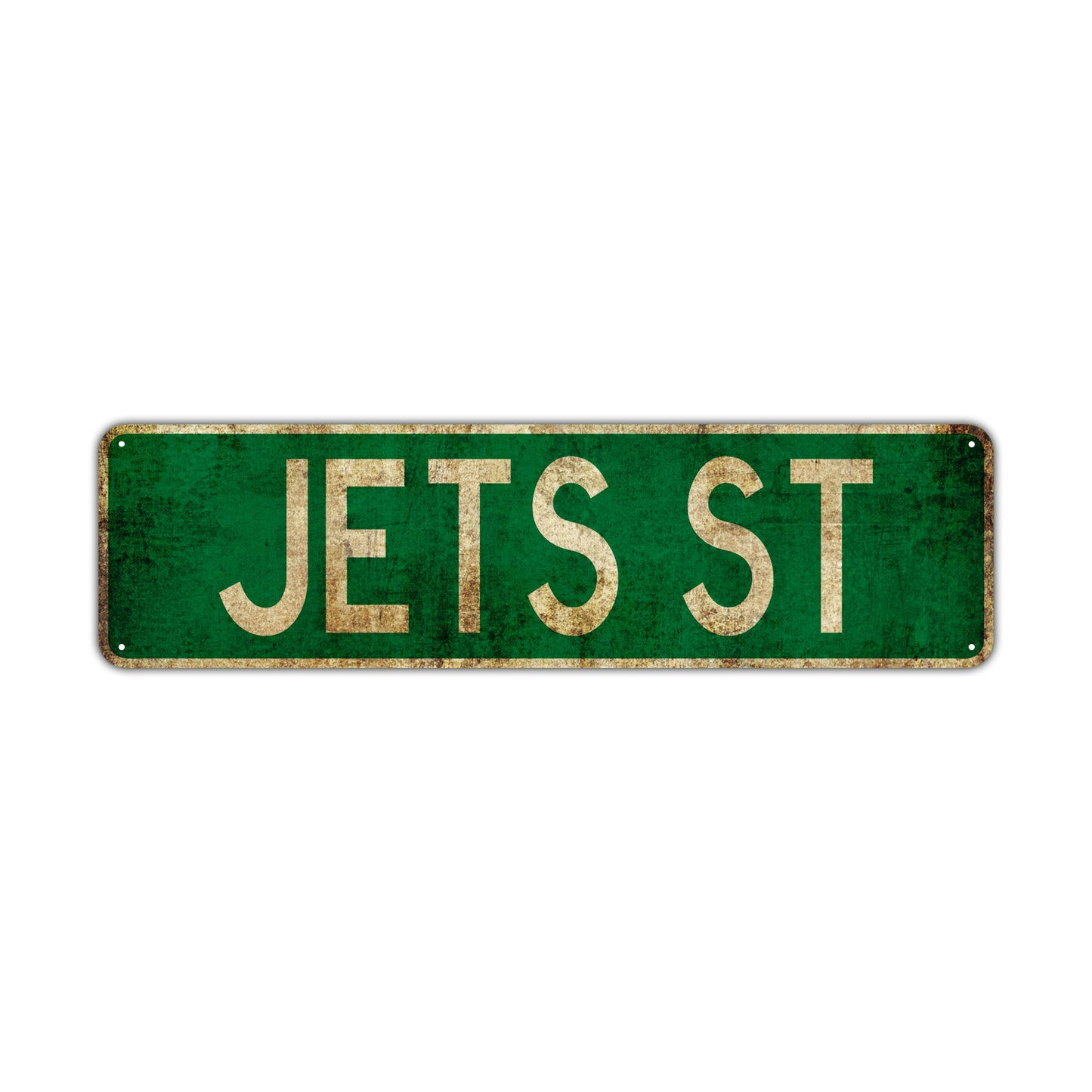 Jets St Vintage Retro Street Novelty Sign Rustic Metal Aluminum Decor Wall Man Shop Cave Bar Gift