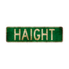 Haight Vintage Retro Street Novelty Sign Rustic Metal Aluminum Decor Wall Man Shop Cave Bar Gift