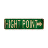 Hight Point Vintage Retro Street Novelty Sign Rustic Metal Aluminum Decor Wall Man Shop Cave Bar Gift