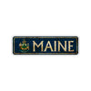 Maine State Country United States Vintage Retro Street Novelty Sign Rustic Metal Aluminum Decor Wall Man Shop Cave Bar Gift