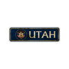 Utah State Country United States Vintage Retro Street Novelty Sign Rustic Metal Aluminum Decor Wall Man Shop Cave Bar Gift
