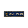 Wisconsin 1948 State Country United States Vintage Retro Street Novelty Sign Rustic Metal Aluminum Decor Wall Man Shop Cave Bar Gift