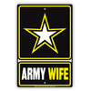 Star-Graphic-Army-Wife-Proud-Servicemen-Military-Spouse-Special-Alert-Caution-Notice-Aluminum