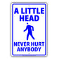 A Little Head Never Hurt Anybody Ridiculous Humor Jokes Funny Warning Notice Aluminum