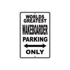 World Greatest Wakeboarder Parking Only With Humor Jokes Funny Gags Novelty Caution Warning Aluminum
