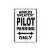 World Greatest Barber Parking Only With Humor Jokes Funny Gags Novelty Caution Warning Aluminum