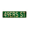 49 Ers St Vintage Retro Street Novelty Sign Rustic Metal Aluminum Decor Wall Man Shop Cave Bar Gift
