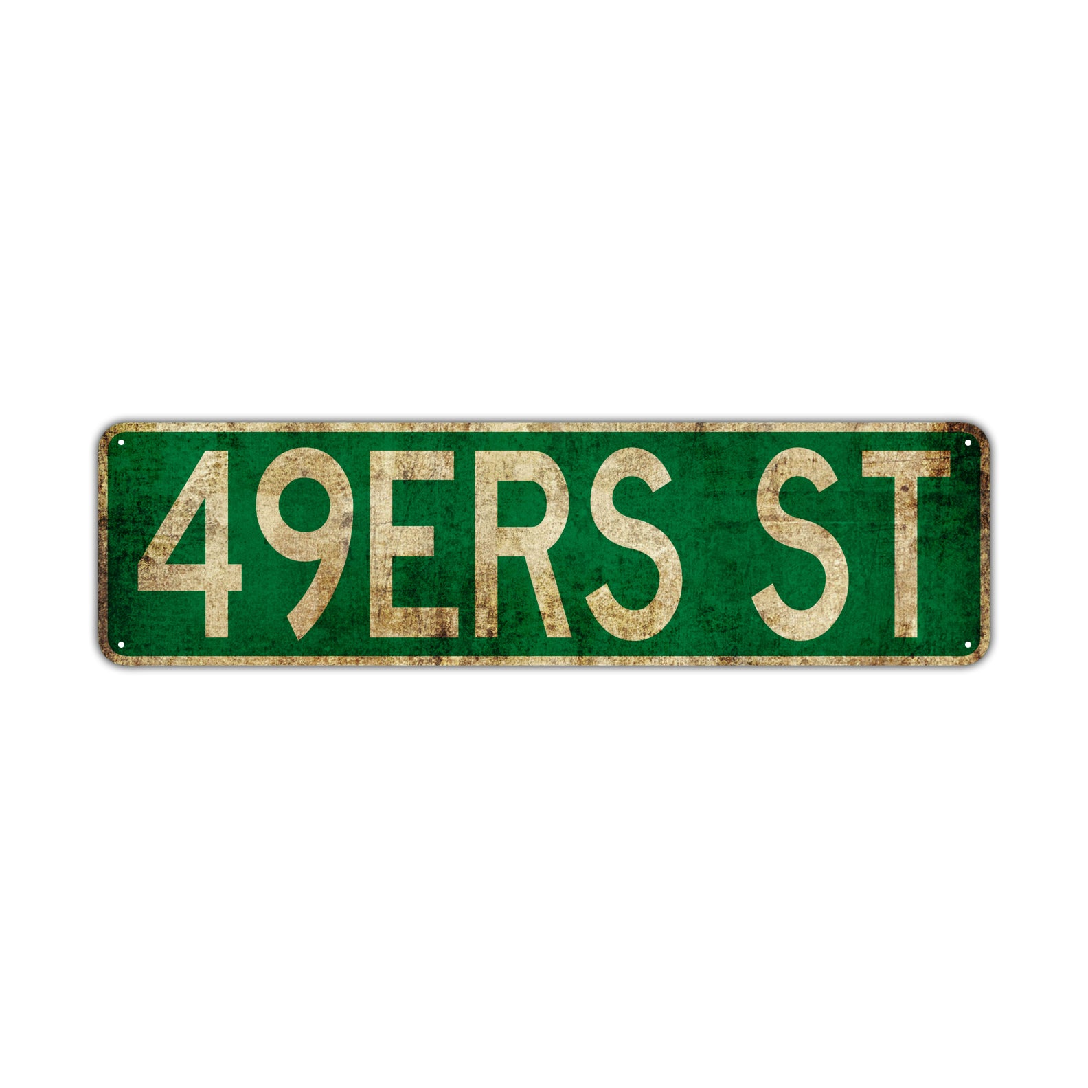 49 Ers St Vintage Retro Street Novelty Sign Rustic Metal Aluminum Decor Wall Man Shop Cave Bar Gift