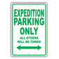 Ford Expedition Parking Only All Others Will Be Towed Aluminum Decor Garage Sign