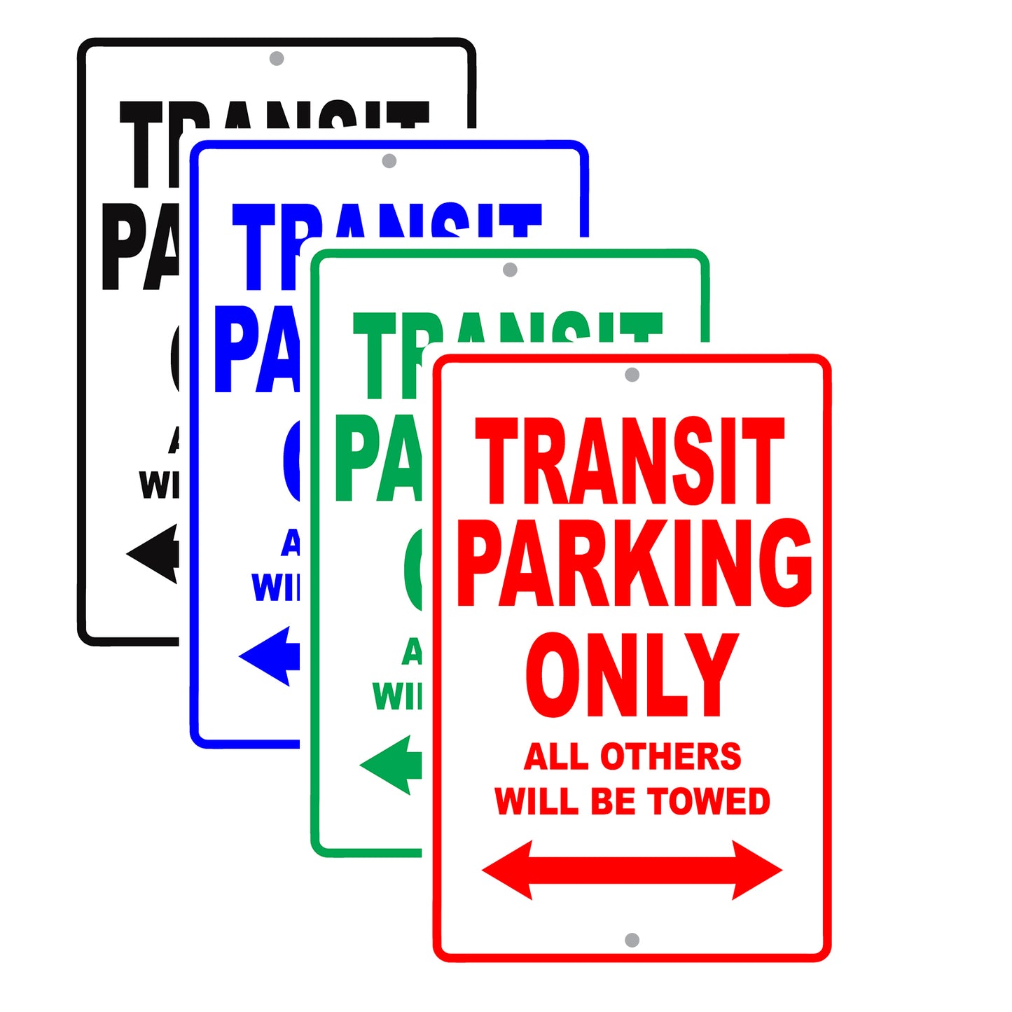 Ford Transit Parking Only All Others Will Be Towed Aluminum Decor Garage Sign