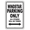 Ford Windstar Parking Only All Others Will Be Towed Aluminum Decor Garage Sign