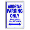 Ford Windstar Parking Only All Others Will Be Towed Aluminum Decor Garage Sign
