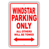 Ford Windstar Parking Only All Others Will Be Towed Aluminum Decor Garage Sign