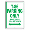 Toyota 86 Parking Only All Others Will Be Towed Aluminum Decor Garage Sign